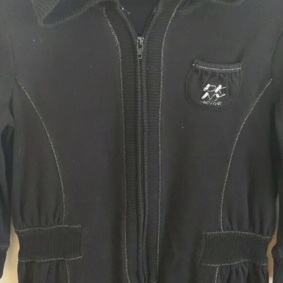 Vintage DKNY Active Black Dress - Picture 5 of 5